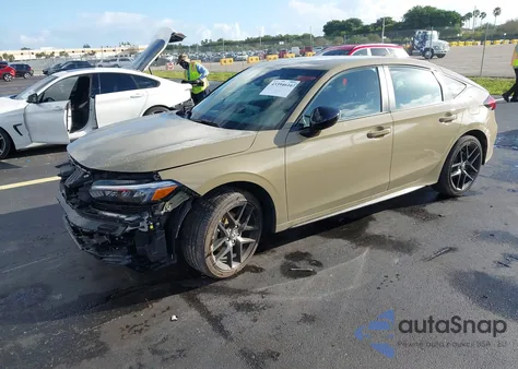 2025 Honda Civic Sport из США, поврежденный, VIN 19XFL2H89SE008096